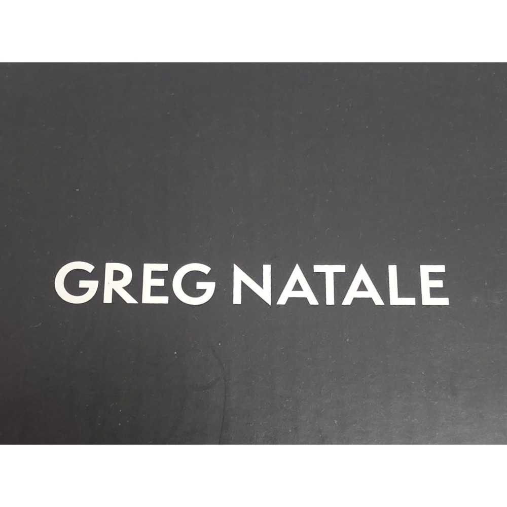 Greg Natale Ceramic Measuring Cup Set 4 Piece Speckled Sage Green Nesting Bowls - Picture 6 of 8